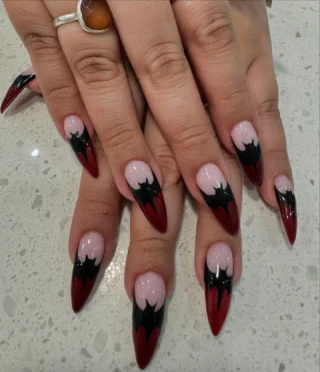 Image 22: #xcellentnailsalon #nailart #naildesign #nailstyle #prettynails #newnails #whitenails #beautynails #gelnailart #dippowder #dippowdernails #snsnails #snsdesign #goldenglowspany #nyc #manhattan #nycsnsnail#3dnailart#3dnailddesign#chromenail#chromenailart#Halloweennow